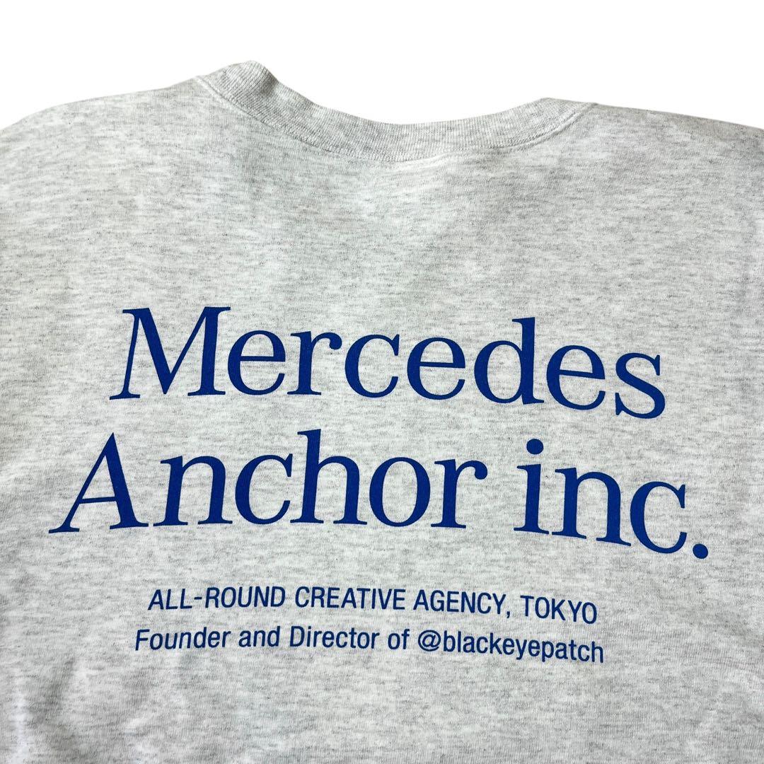 メルセデスアンカーインク スウェット　トレーナー グレー　XL