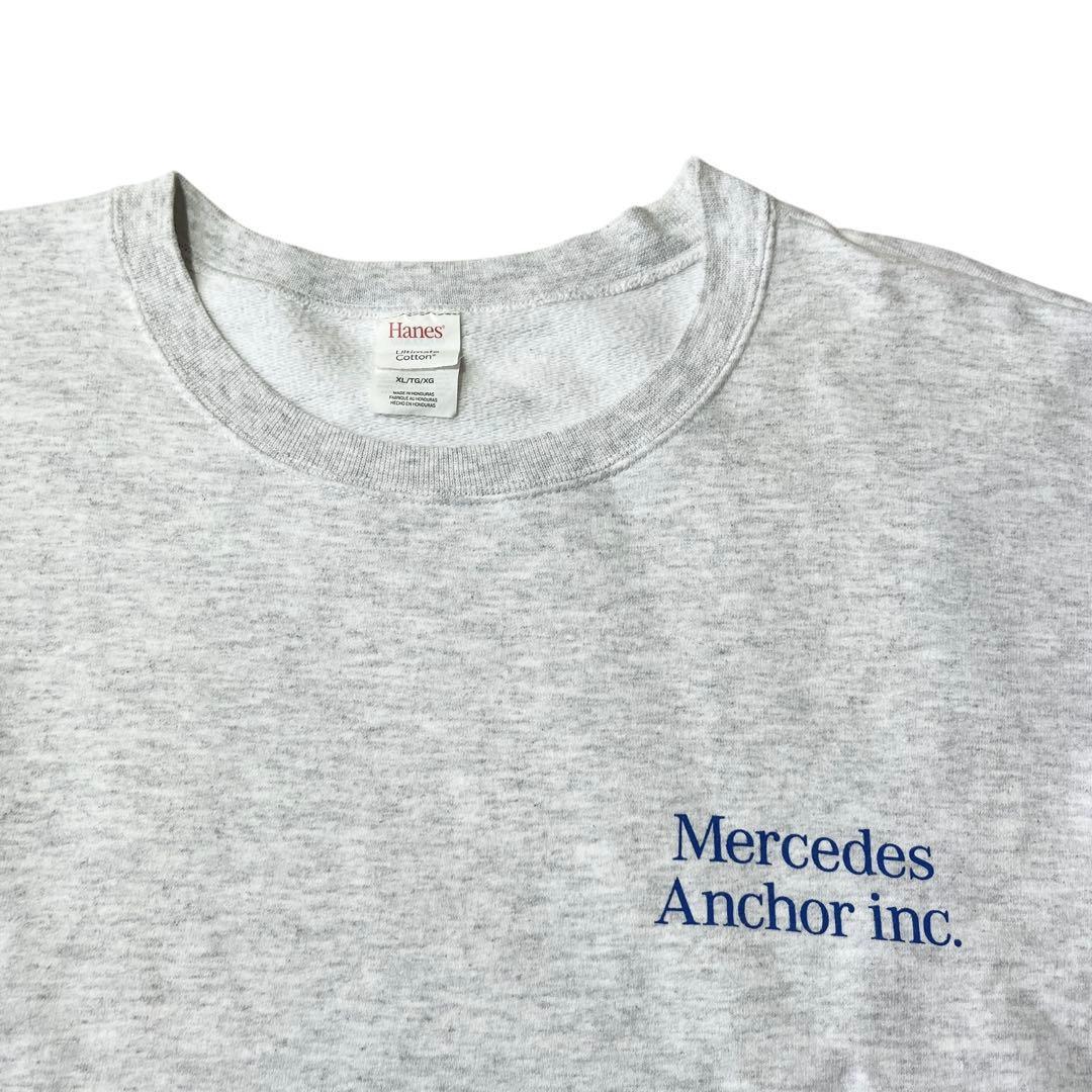 メルセデスアンカーインク スウェット　トレーナー グレー　XL
