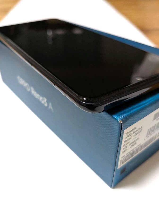 Oppo Reno3 A スマートフォン 本体 ブラック