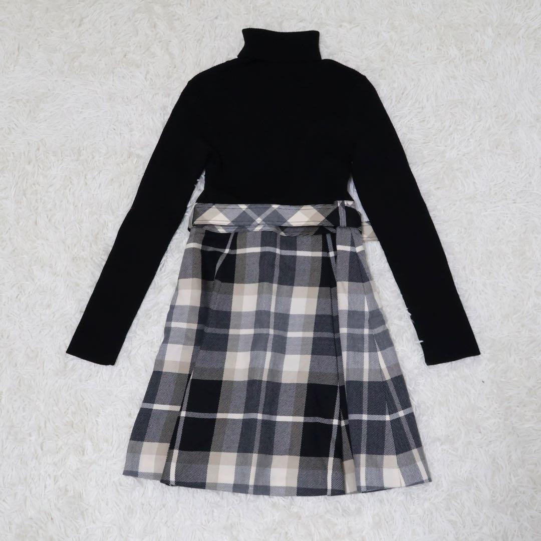 バーバリーブルーレーベル　ワンピース　ブラック　Sサイズ
