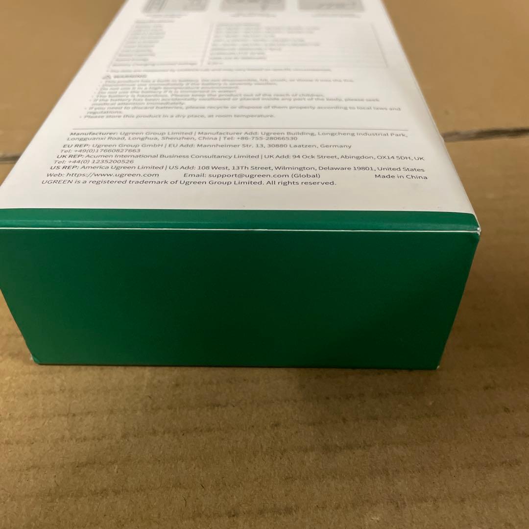 UGREEN Nexode 20000mAh 2way急速充電モバイルバッテリー