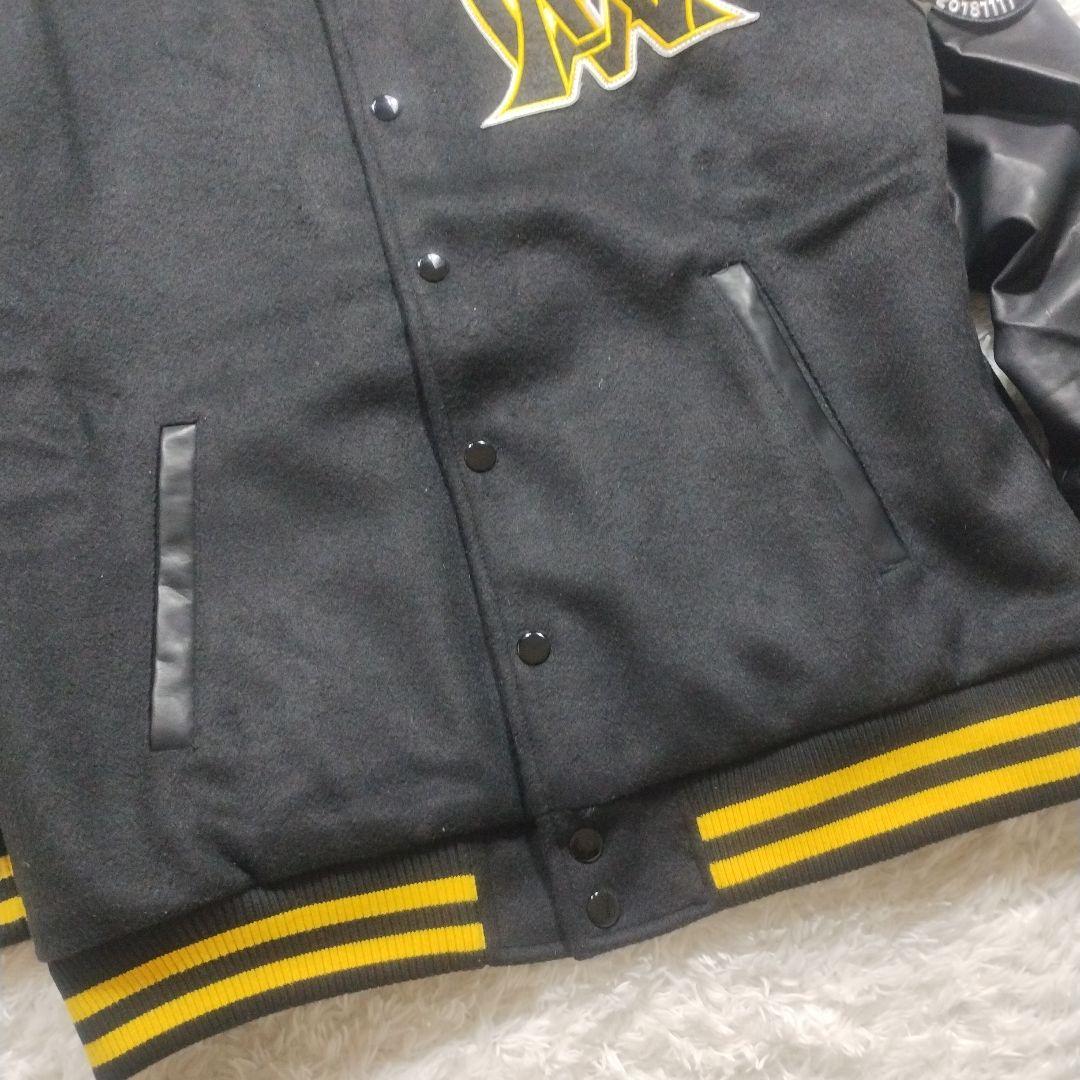 美品✨マンウィズアミッション 甲子園ライブ限定 スタジャン S キルティング 黒