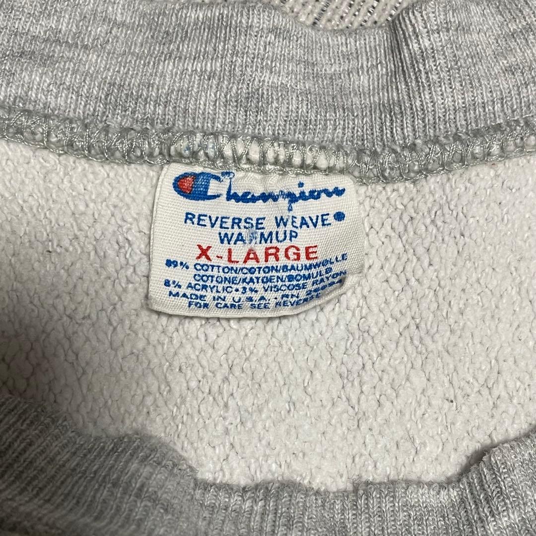 80s チャンピオン　リバースウィーブ　三段プリント　XL