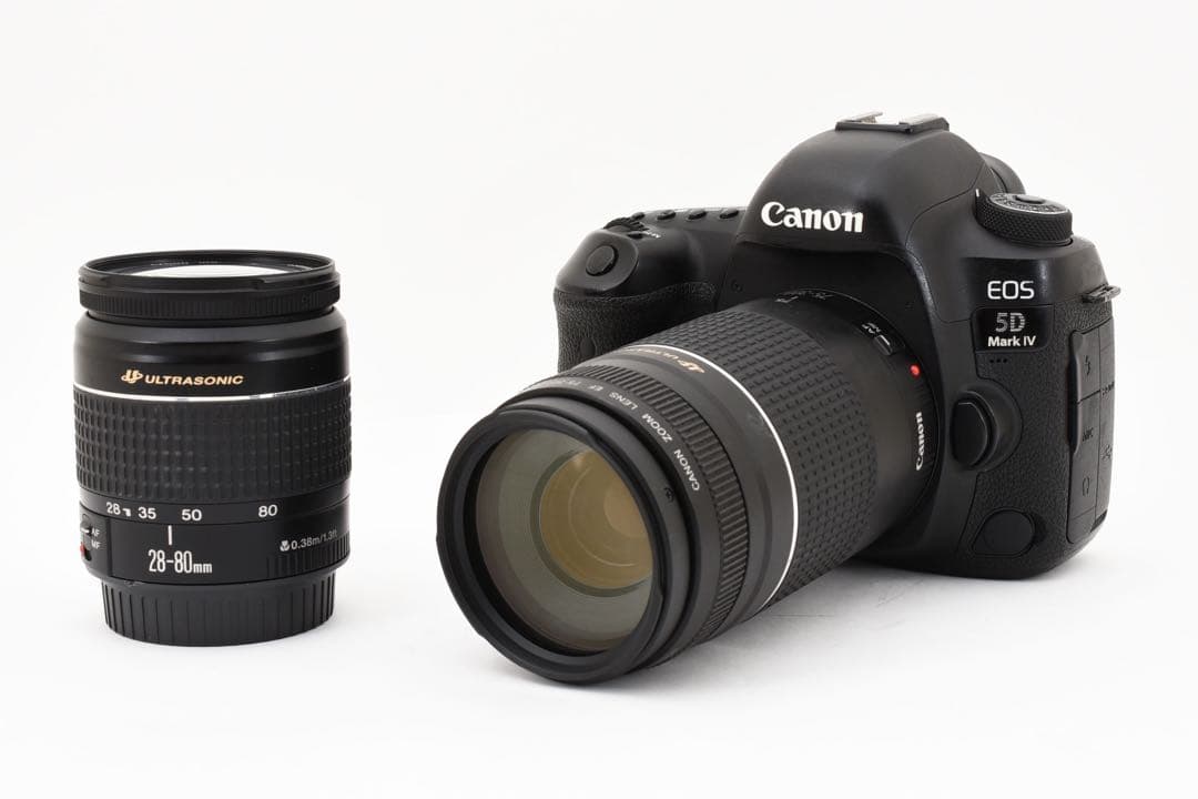 保証/動画/Canon EOS 5D Mark IV標準&望遠ダブルレンズセット
