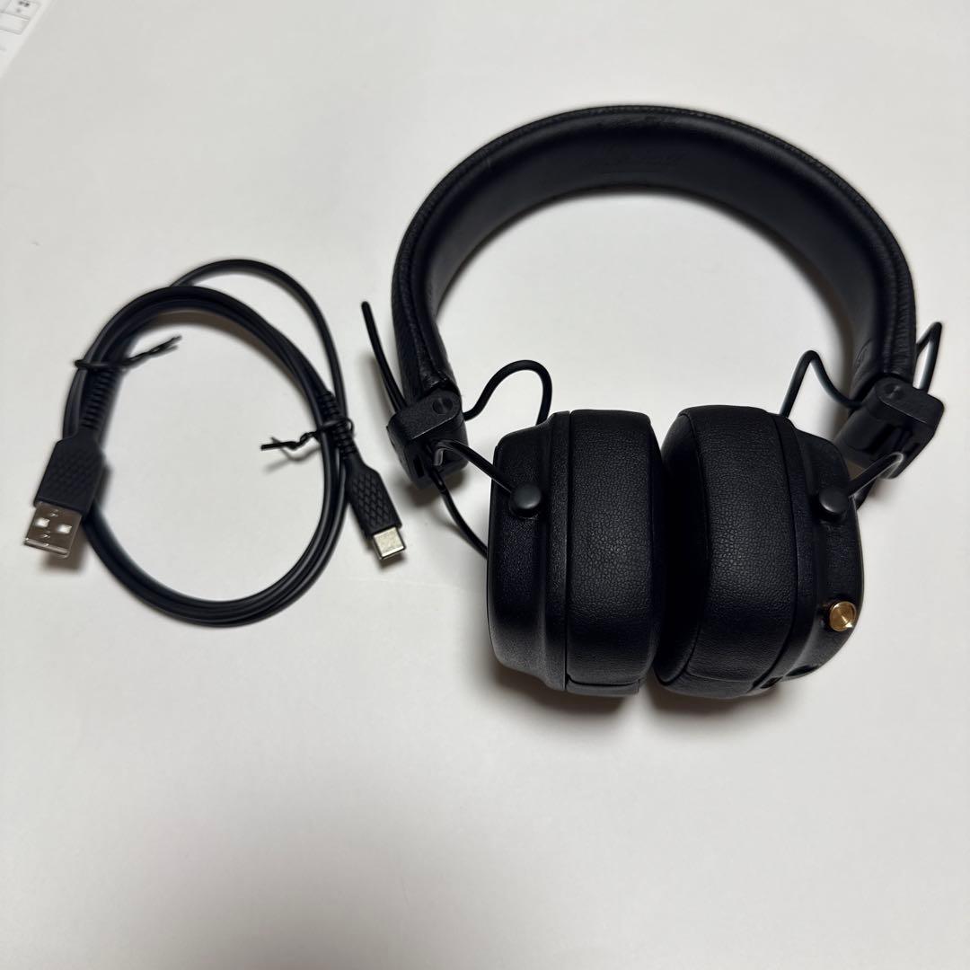 MAJORIV マーシャル ワイヤレスヘッドホン ブラック