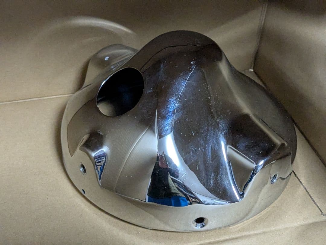 W650 イナドメ　ヘッドライトボディ&ライトステー