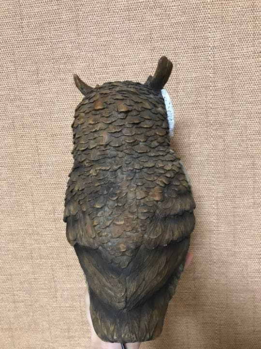 フクロウ　照明