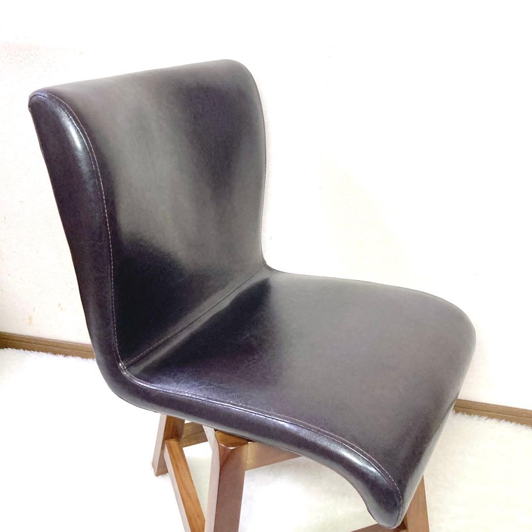 【良品✨】 MORISHIGE モリシゲ チェア 回転チェア レザー ダイニング