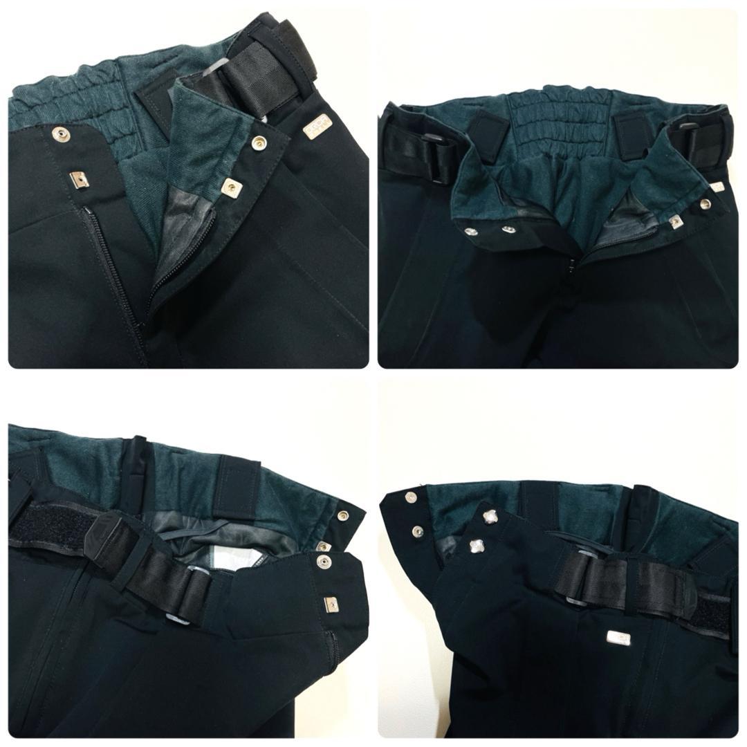 6644【美品】フェニックス　スキーウェア　上下セット　メンズ　ブラック