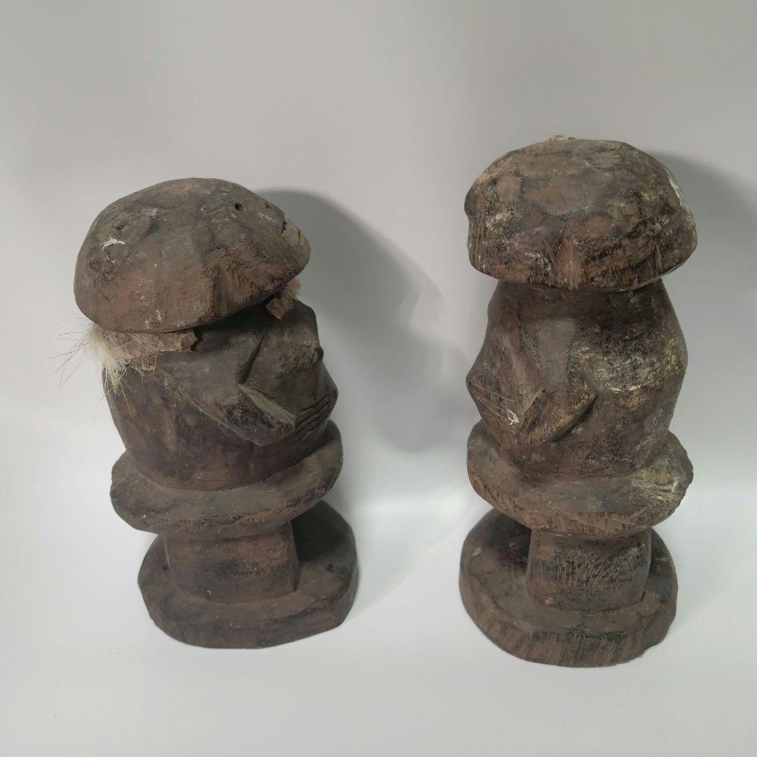 トーゴ 儀式用の彫像 アフリカンアート プリミティブアート 木彫り 彫刻