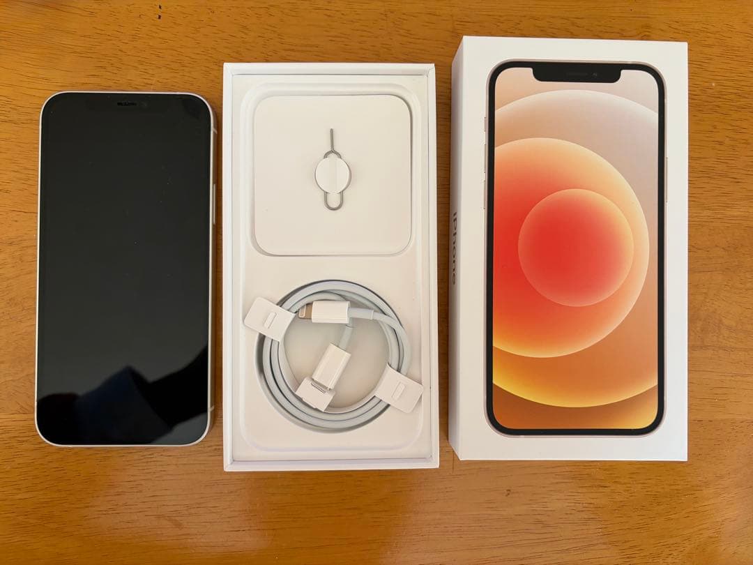 Phone 12 64GB（ホワイト）SIMフリー／箱あり