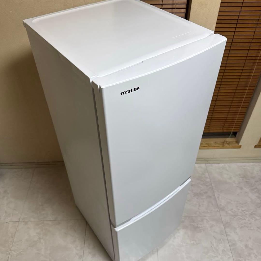 美品 TOSHIBA 2020製 冷蔵庫 スタイリッシュ人気モデル 153L