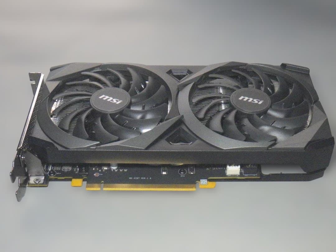【ジャンク】MSI RTX 3060 Ti VENTUS 2X OCV1 LHR
