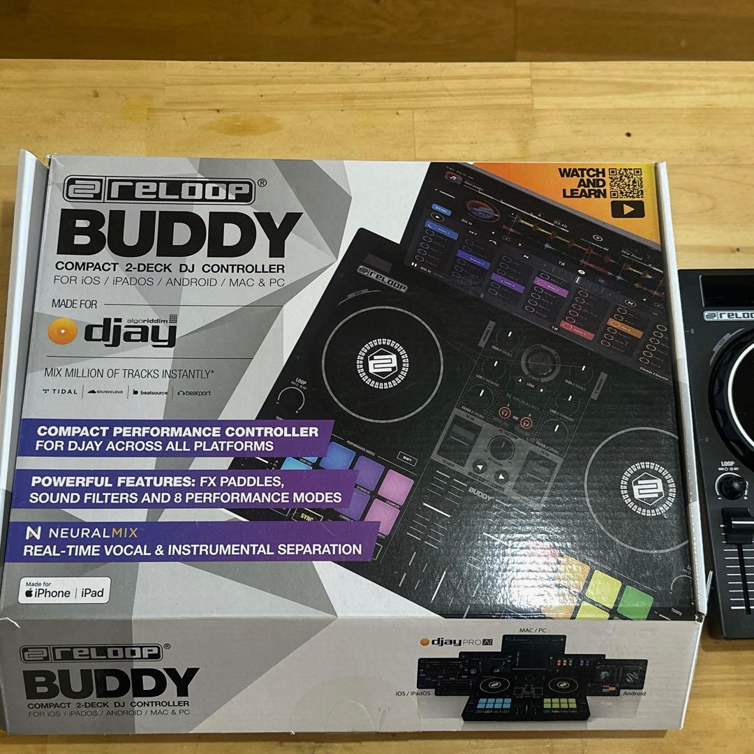⭐︎最安値⭐︎Reloop Buddy DJコントローラー 動作確認済