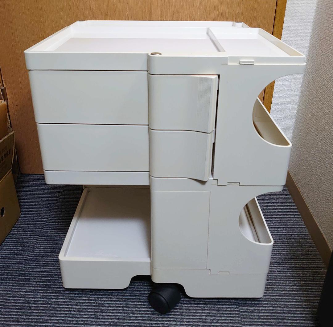 ボビーワゴン｜BOBY Wagon｜2段トレイ｜B-LINE 正規品｜ホワイト