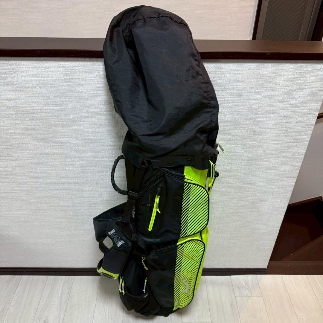 廃盤 希少 NIKE AIR SPORT キャディバッグ スタンド式 黄色 黒色