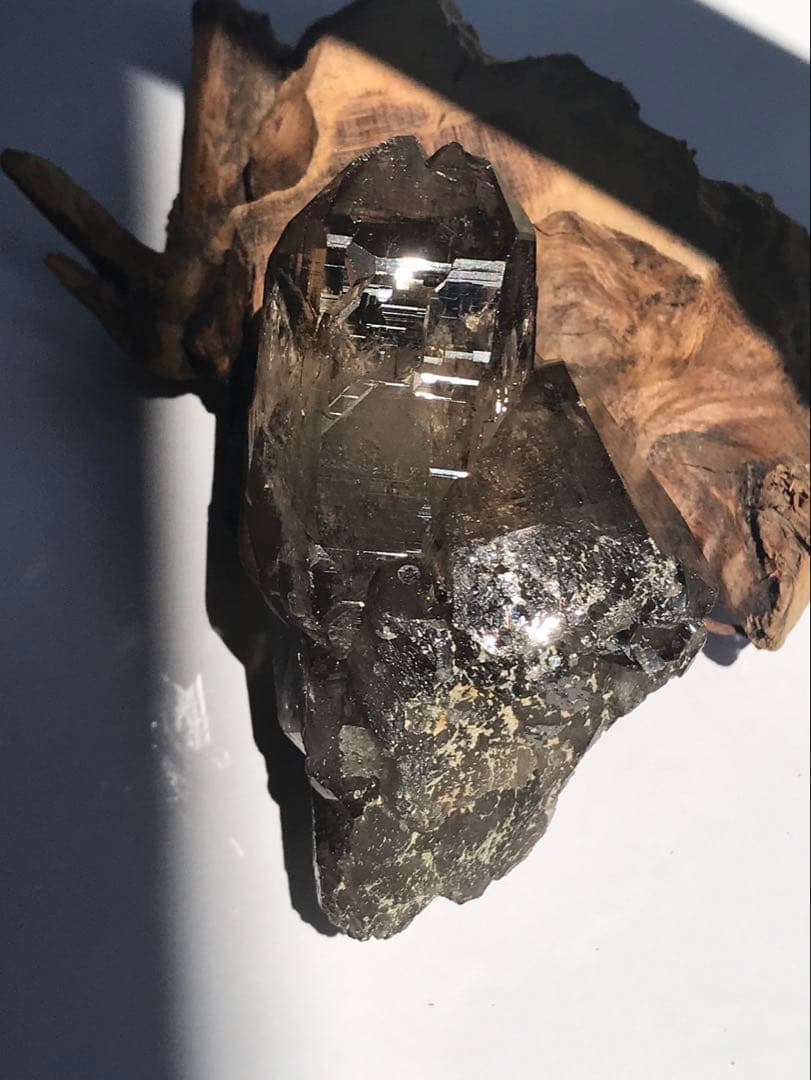 ガウリシャンカール　スモーキークォーツ クラスター