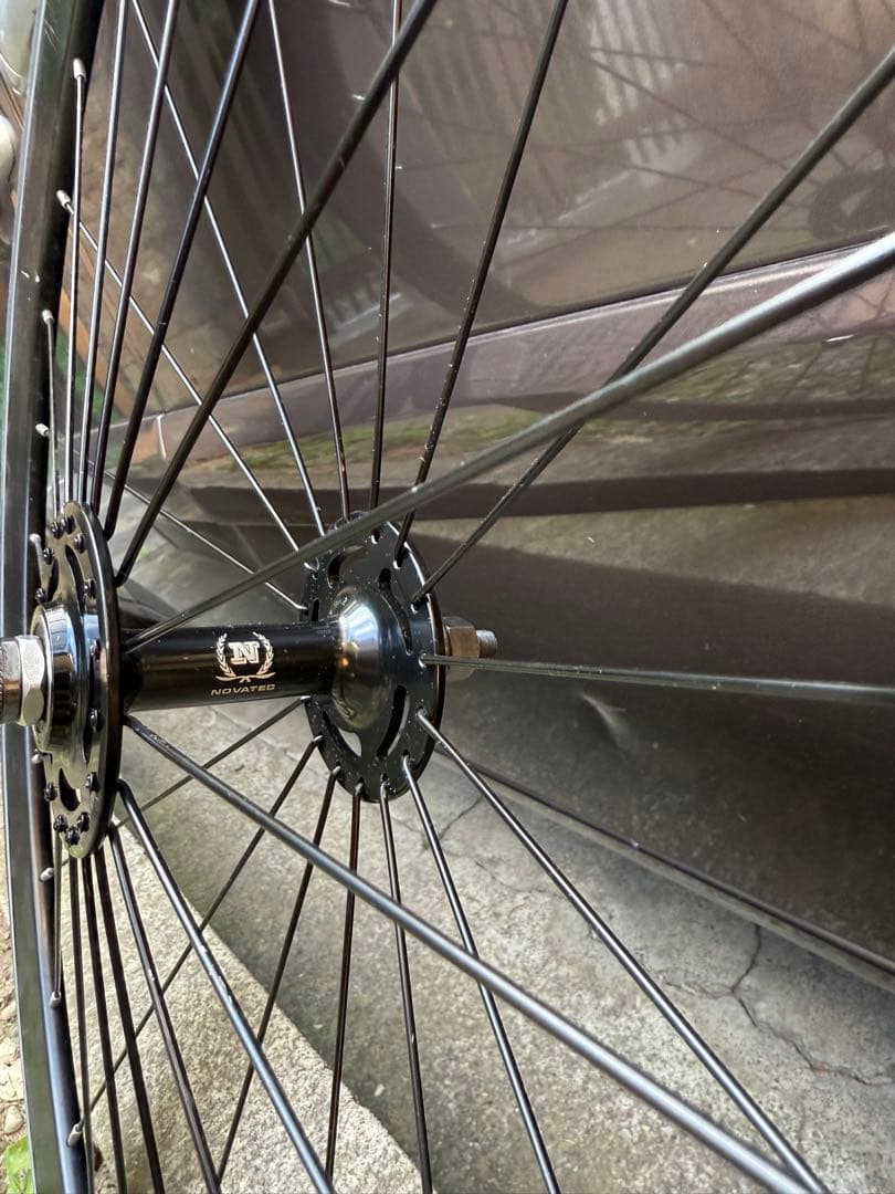 leader735純正ホイール　前後セット　ノバテック