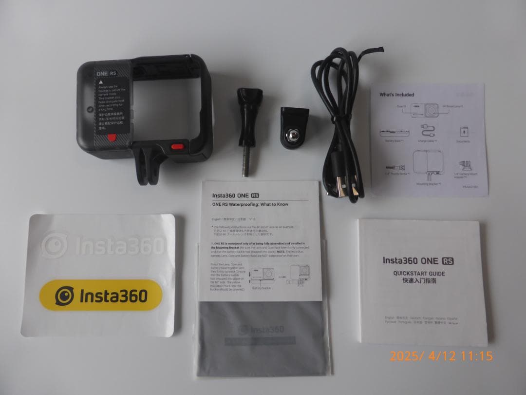 お*ま様 ★極美品★インスタ360/INSTA360 ONE RS 4K版 送料