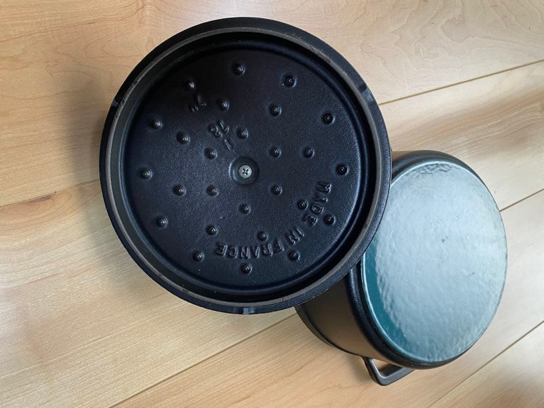 staub社 鍋、ミニフライパン、ミニラウンドディッシュ4点セット