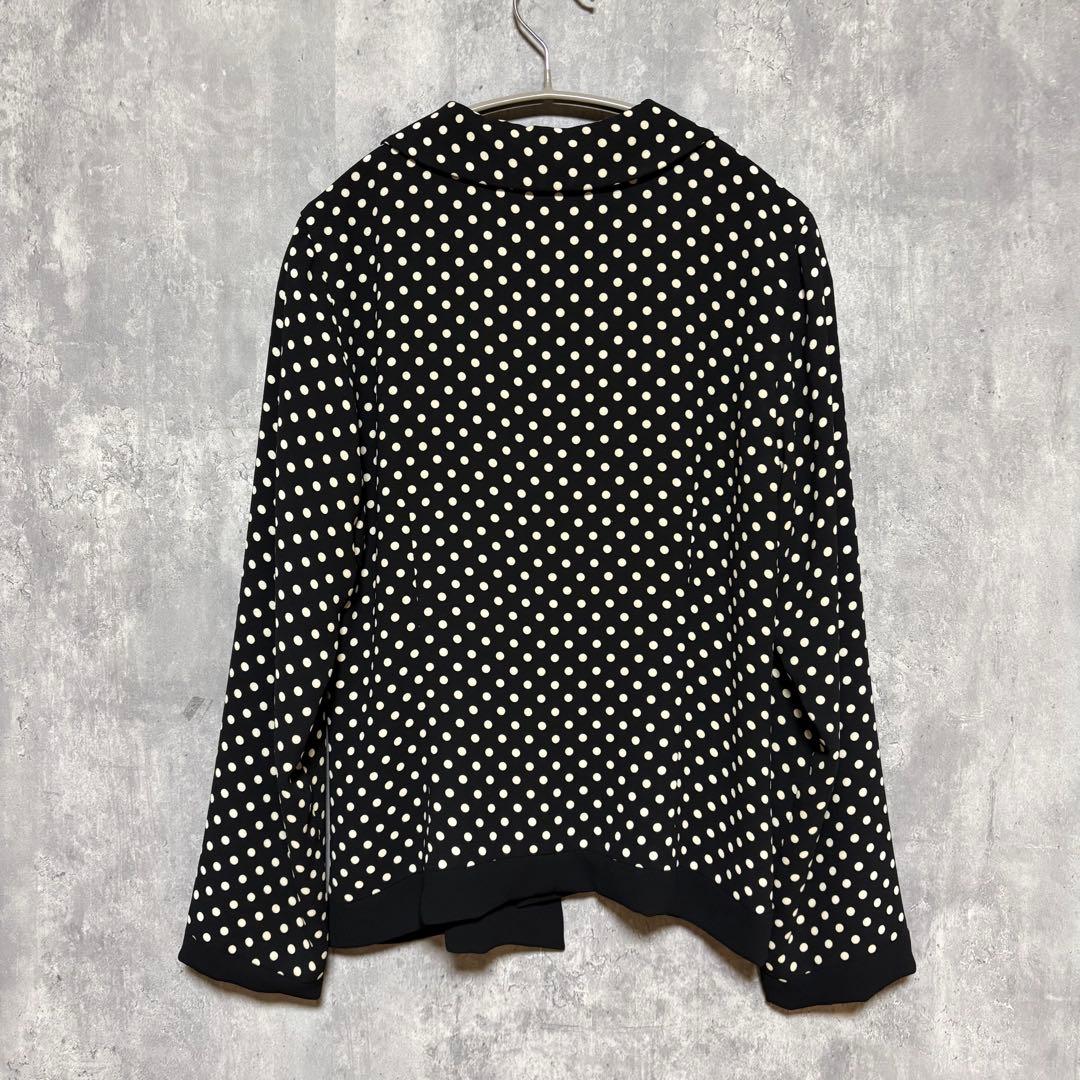 tricot COMMEdesGARCONSトリココムデギャルソンドットブラウス