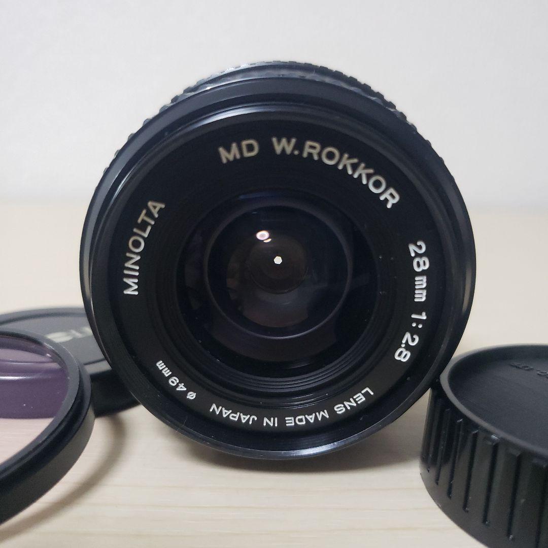 ★美品　MINOLTA MD W.ROKKOR 28mm F2.8