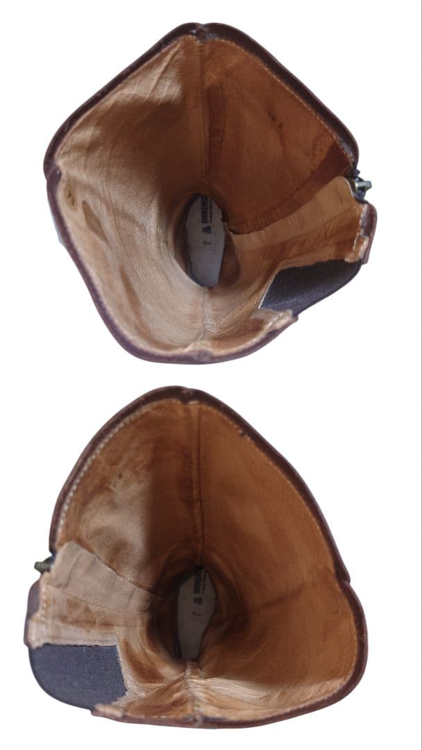 ビルケンシュトック ファーミントン レザー ロングブーツ サイドジップ 39