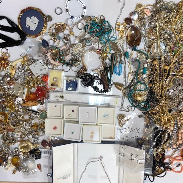 ♪真珠・珊瑚・シルバー・水晶他メッキアクセ一式♪