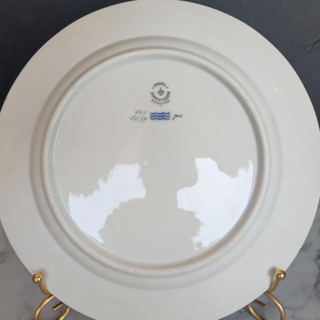 ロイヤルコペンハーゲン 高級ライン 24㎝ ヘンリエッテ 大皿 金彩 北欧食器