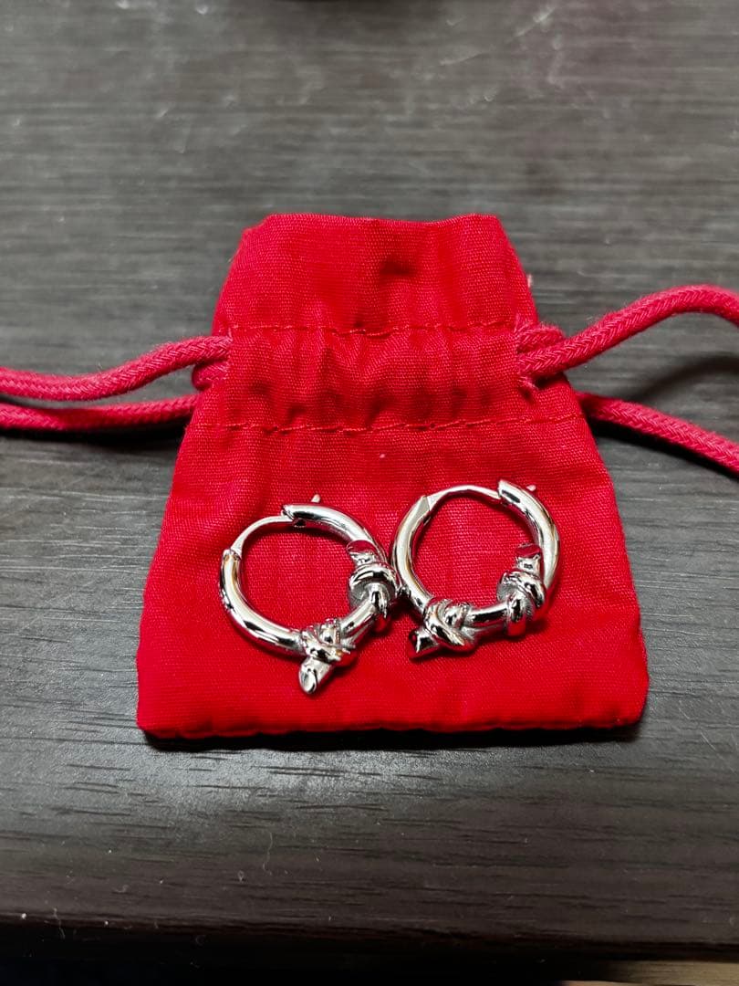 [未使用美品 箱・付属品・袋・あり] DIESEL ピアス DX1447 ×2