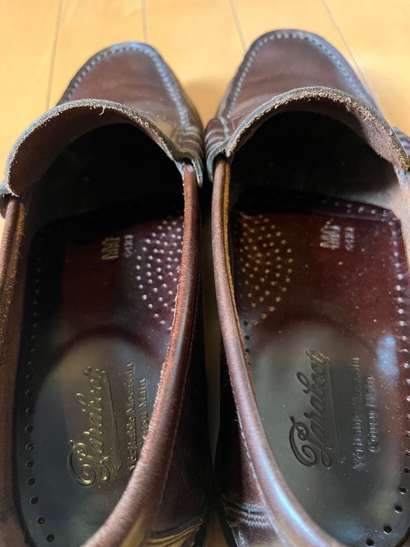 【パラブーツ】コローレイド　CORAUX RAID ローファーUK-8