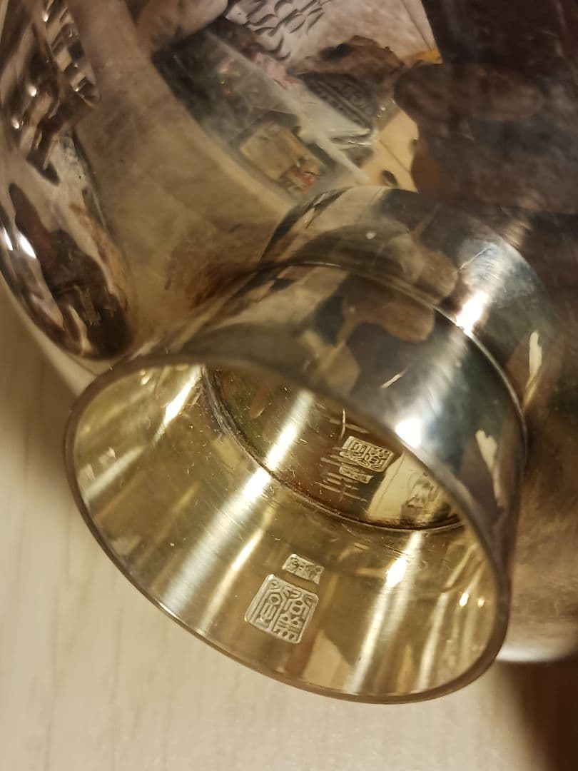 純銀　銀杯　合計207g