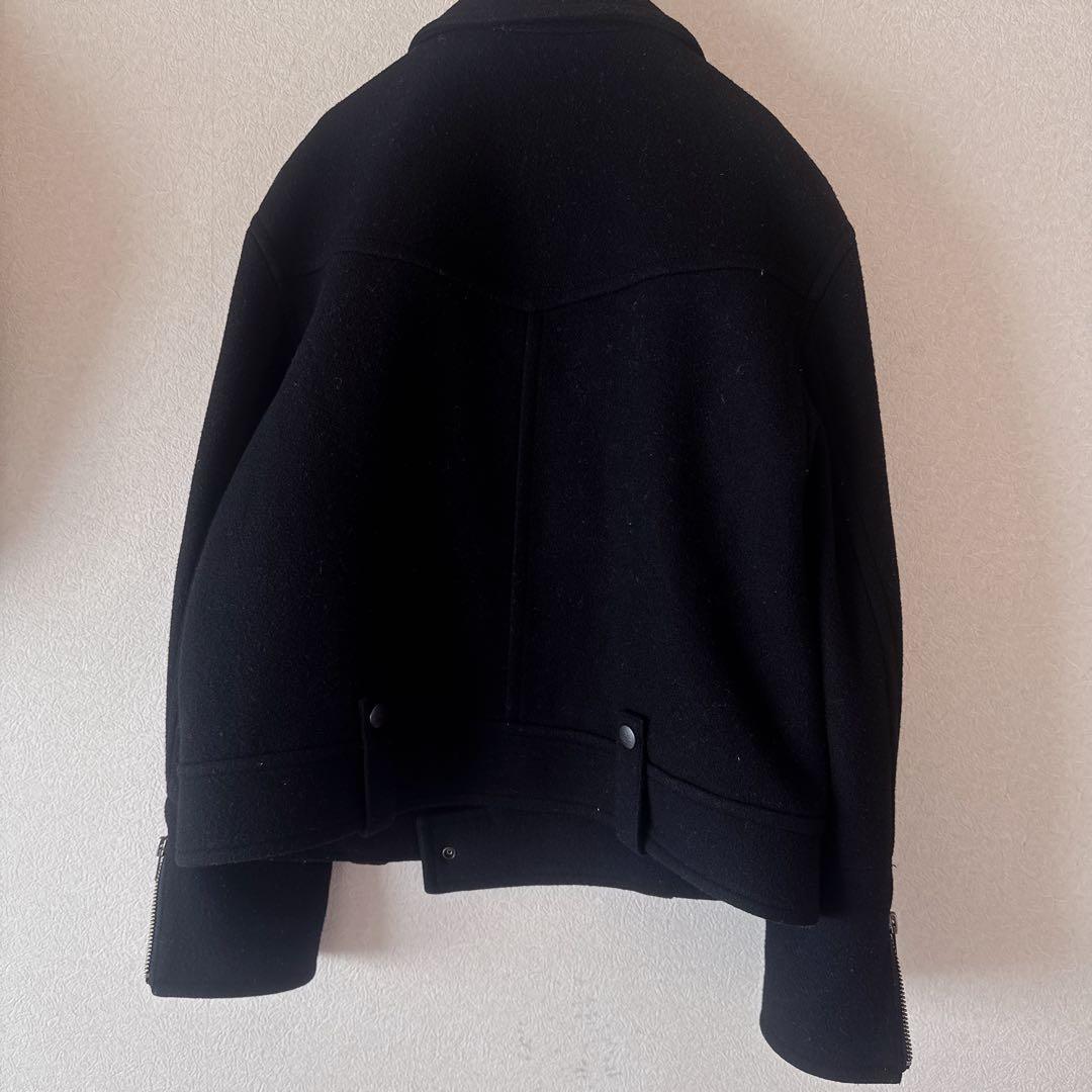 ヴィヴィアンウエストウッド　ラブライダースコート　ウッドメルトンウール　ハート襟