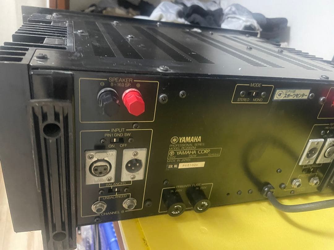 T*N様 YAMAHA PC2002M ヤマハ　業務用パワーアンプ　 (2)