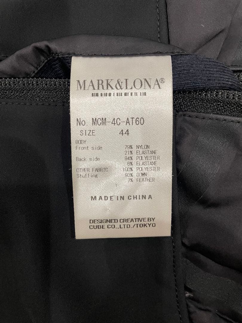 MARK&LONA CODE ハイブリッドパンツ ブラック サイズS