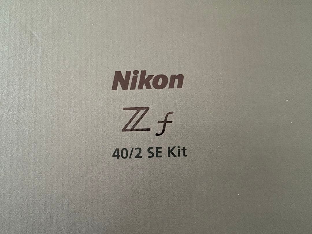 Nikon Z f Z 40mm F2（S E）レンズキット ブラック