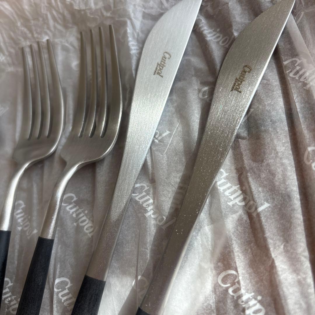 正規品　クチポール　GOA　ブラック＆シルバー　４種×各２