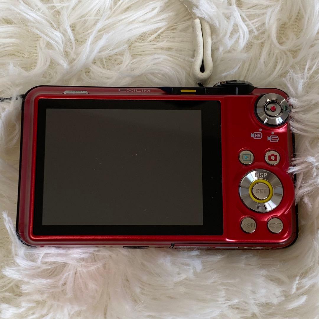 【動作確認済み】CASIO EXILIM EX-FC160S レッド おまけ付き