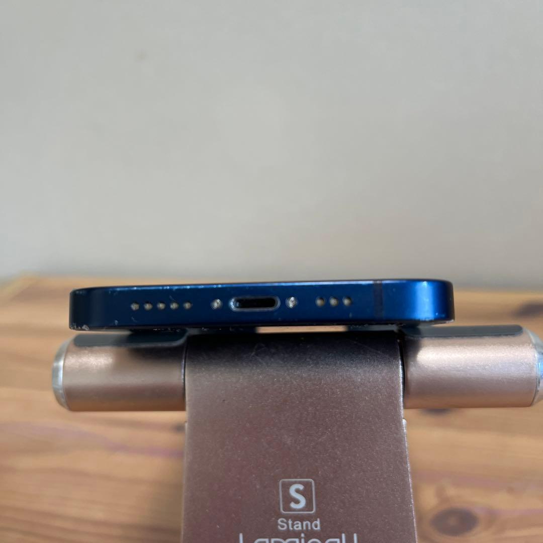 バッテリー新品100%！iPhone12 ブルー　64GB SIMフリー