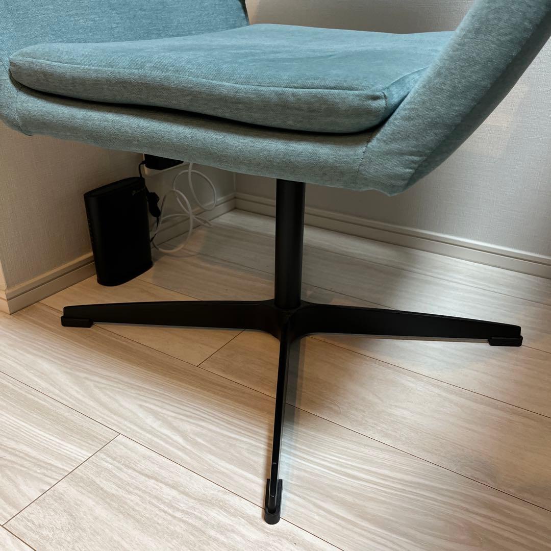 ダイニングチェア　ニトリ DCコルーナ 椅子 青 ブルー　※2脚でセット割りあり