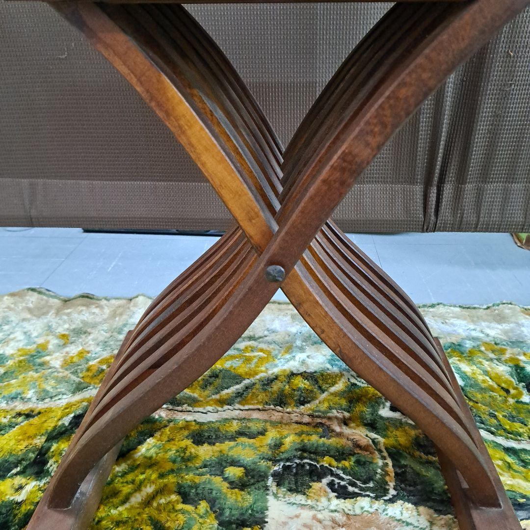 ♡イタリア製　サヴォナローラチェアー 木製折り椅子♡