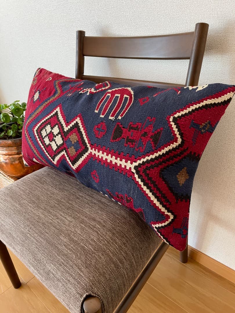 オールドキリムクッションカバー