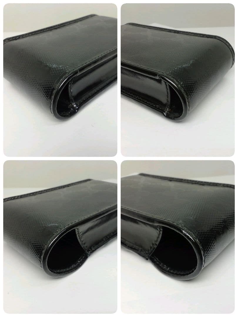 GUCCI　グッチ　インプリメ　ブラック　シガレットケース　タバコ入れ