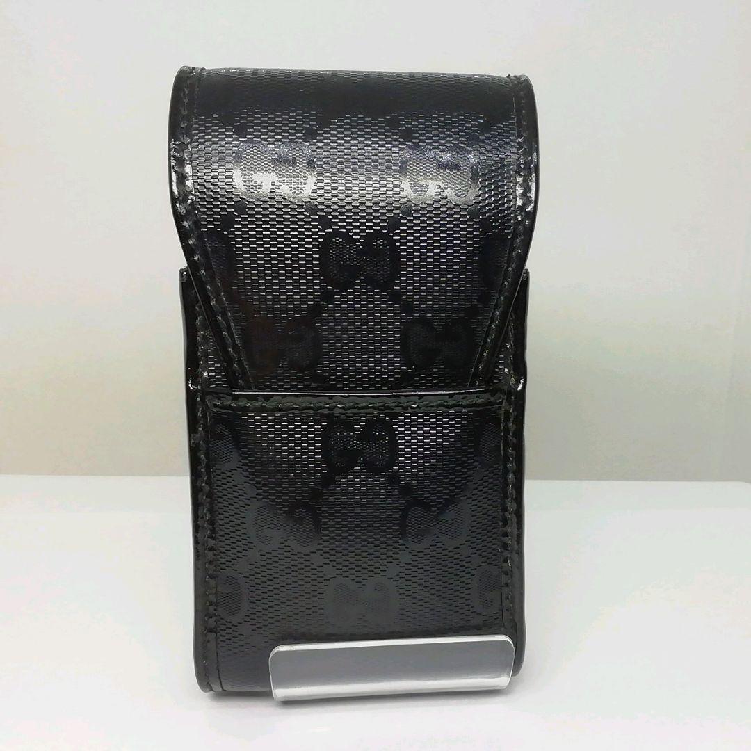 GUCCI　グッチ　インプリメ　ブラック　シガレットケース　タバコ入れ