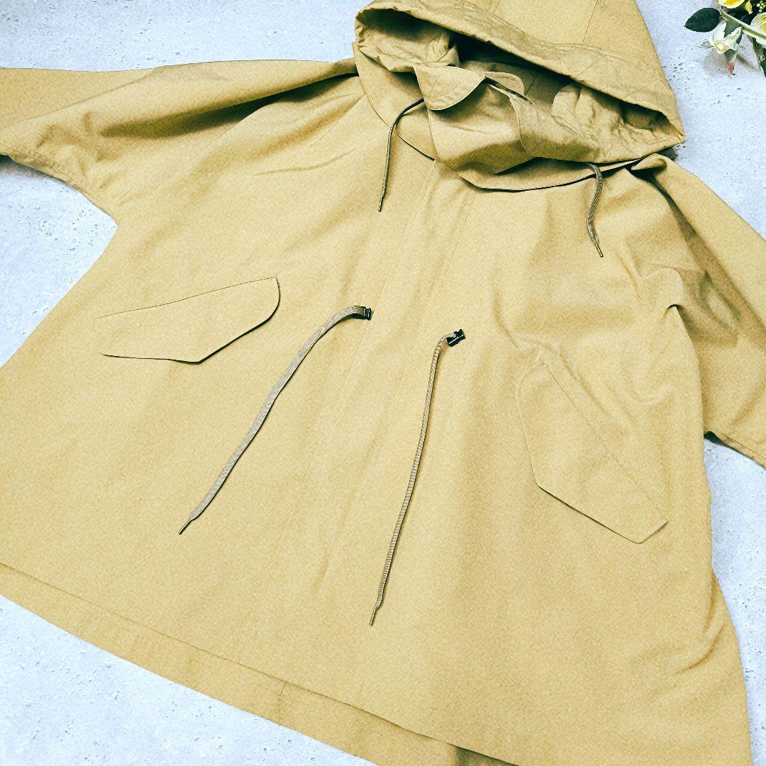 極美品 VACHEMENT リサイクルタフタ モッズコート ショートコート