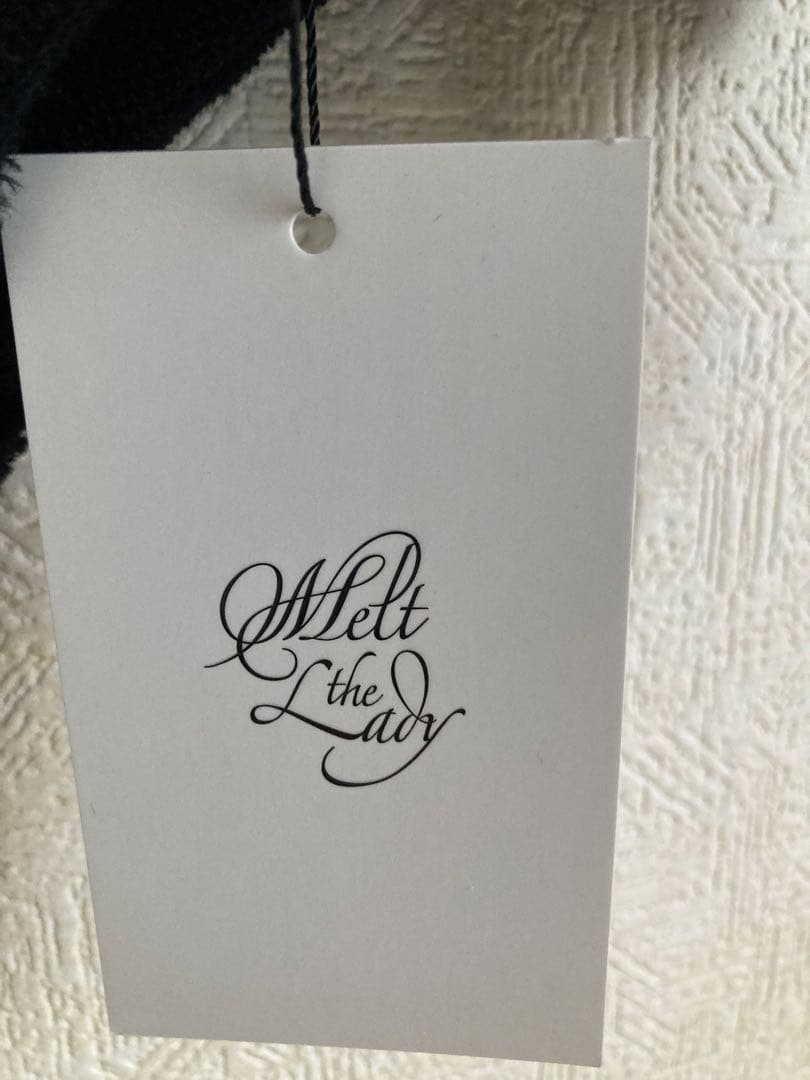 新品未使用メルトザレディジッパー付きオーバーサイズスウェット ブラックF冬限定