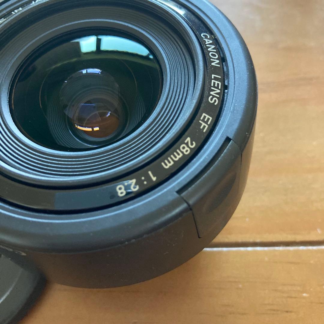【美品】CANON EF 28mm f/2.8 単焦点レンズ