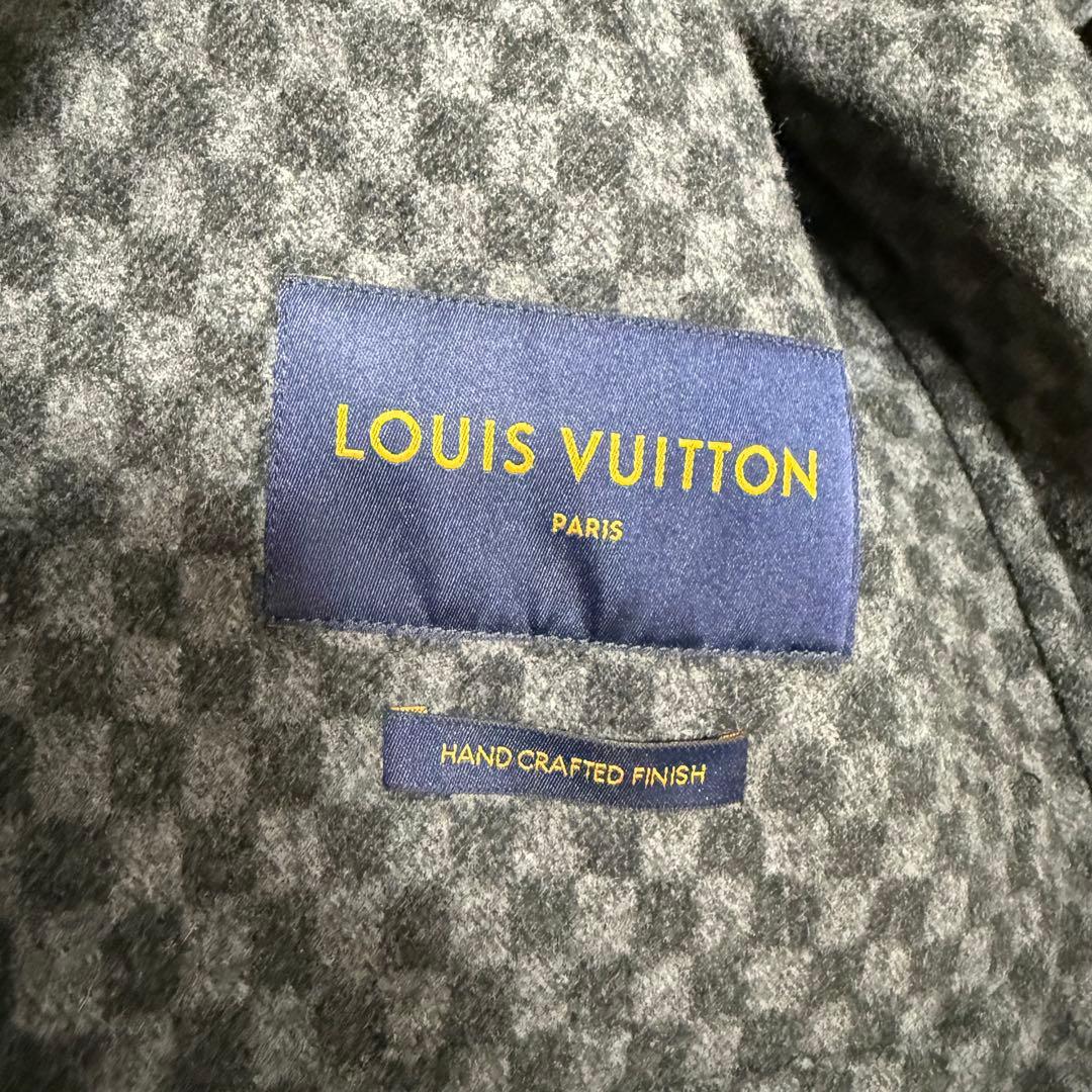 ほぼ未使用 ルイヴィトン LouisVuitton ダッフルコート ダミエ