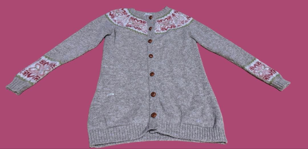 Mademoiselle NONNON マドモワゼルノンノン上質カーディガン♡