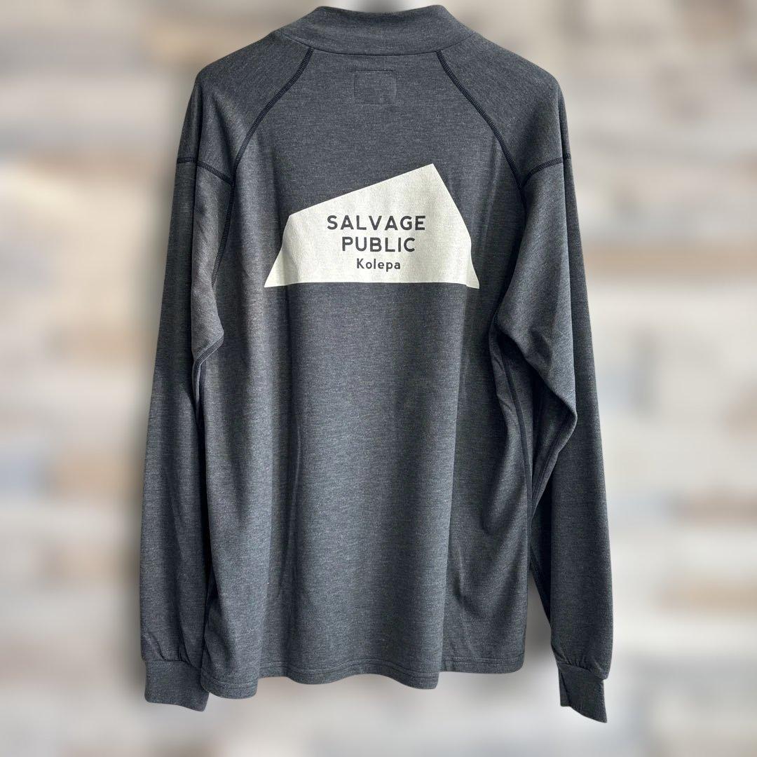 サルベージパブリックコレパ　モックネックシャツ　サイズL 新品未使用